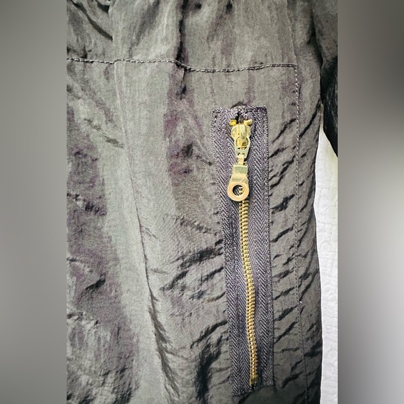 The Fillmore Crinkle Anorak Jacket in Black Size S - Picture 2 of 8